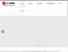Tablet Screenshot of ics.cz