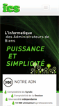 Mobile Screenshot of ics.fr
