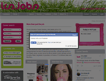 Tablet Screenshot of ics.jobs